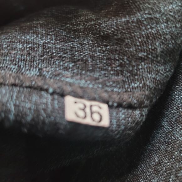 Navy Teal Embroidered Maxi Skirt with Slit Boho Festival Size 36 - Picture 6 of 7